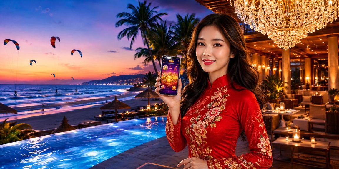 Ứng dụng casino trên điện thoại tại khu nghỉ dưỡng Mũi Né